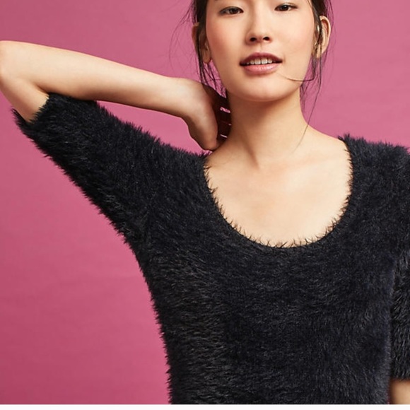 Anthro Isola Knitted & Knotted teddy sweater NWOT - Picture 2 of 5